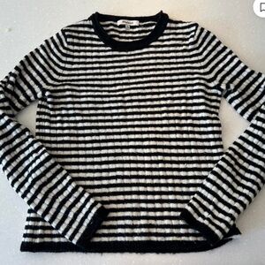 Madewell Striped Sweater, Size Small